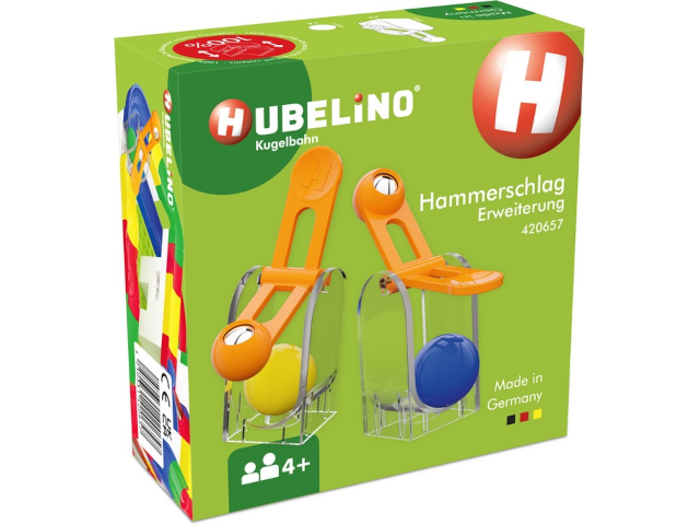 Hubelino Kugelbahn: Hammerschlag Erweiterung [6 Teile]