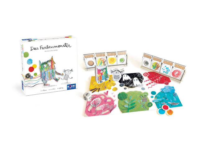Das Farbenmonster - Das Spiel voller Gefühle (d) - 0