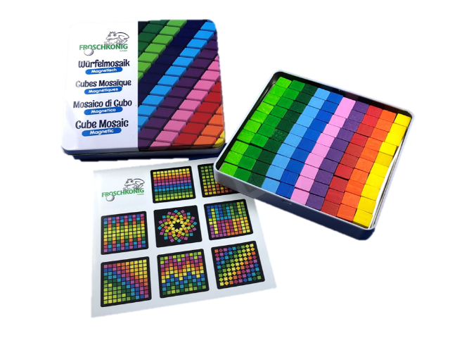 Magnetisches Würfelmosaik