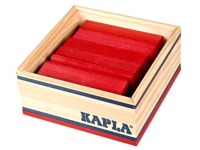 KAPLA 40er Quadrat rot