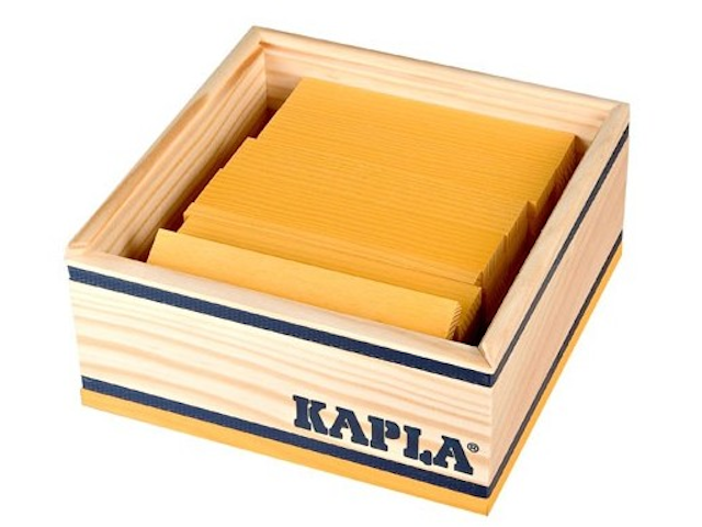 KAPLA 40er Quadrat gelb