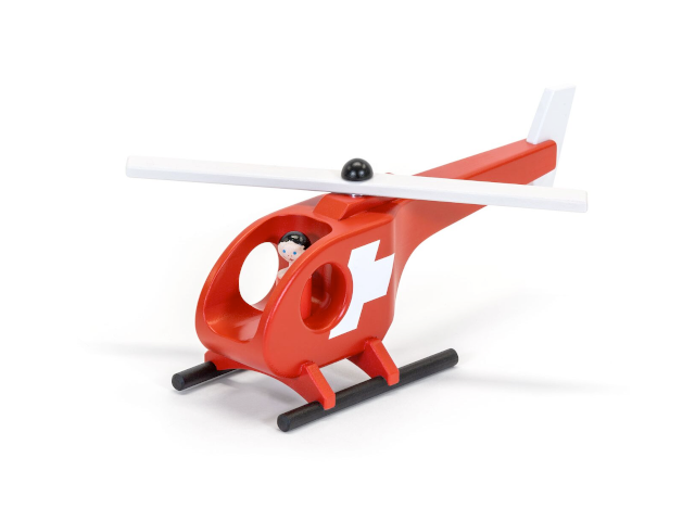 Helikopter Swiss rot