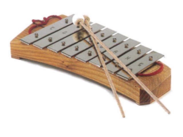 Glockenspiel D Metallophon