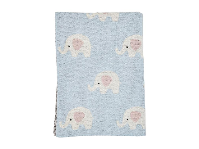 Strickdecke Tiny Elephant