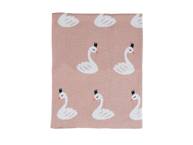 Strickdecke Princess Swan