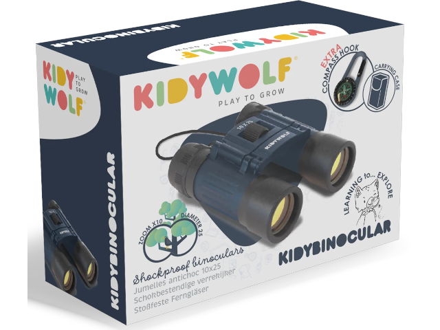 Fernglas 10-fache Vergrösserung blau