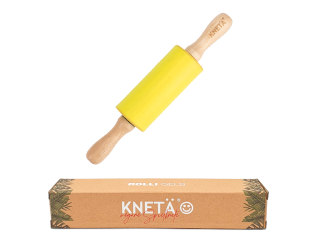 KNETÄ Silikonrolli gelb