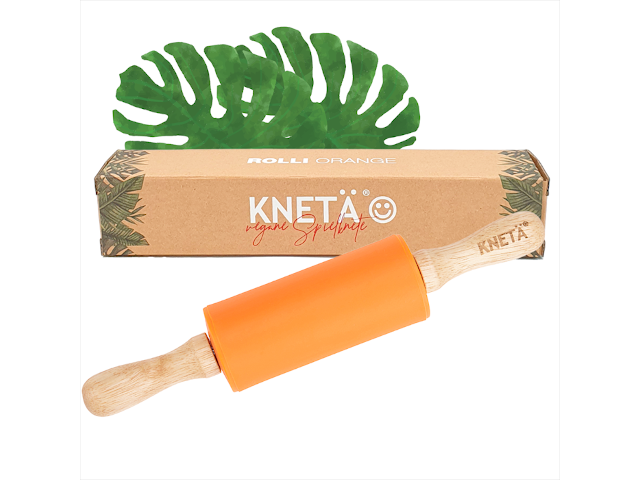 KNETÄ Silikonrolli orange