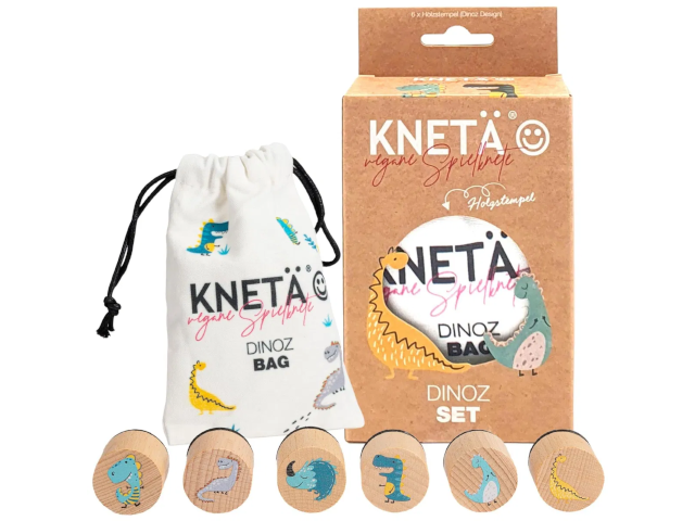 KNETÄ Holzstempel Set *Dinoz*