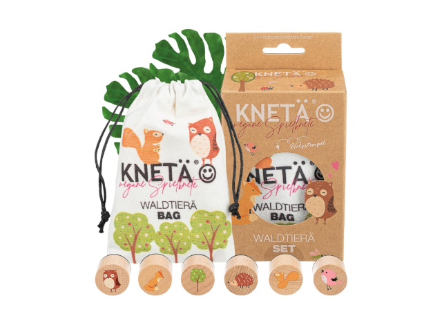 KNETÄ Holzstempel Set *WALDTIERÄ*