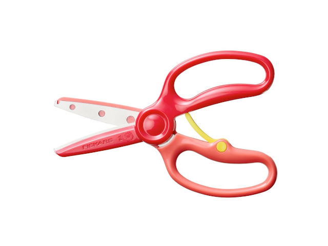 Fiskars Kinder Übungsschere rot 3+