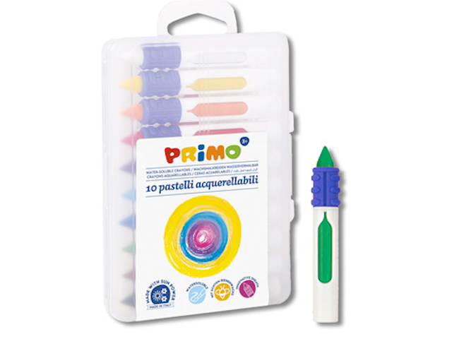 Primo Wachsmalkreide wasservermalbar E-10