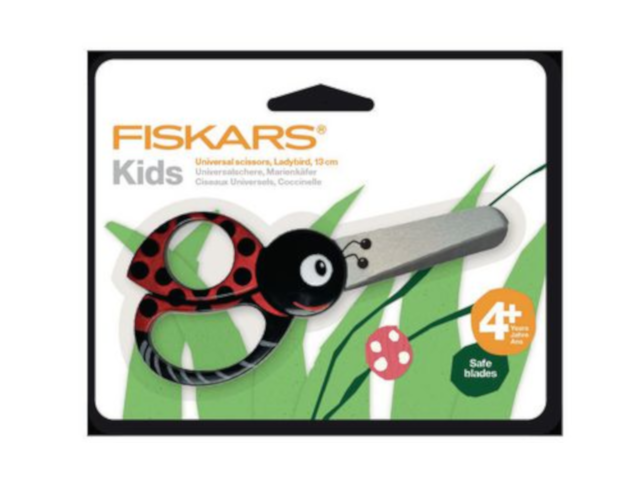 Fiskars Kinderschere Marienkäfer