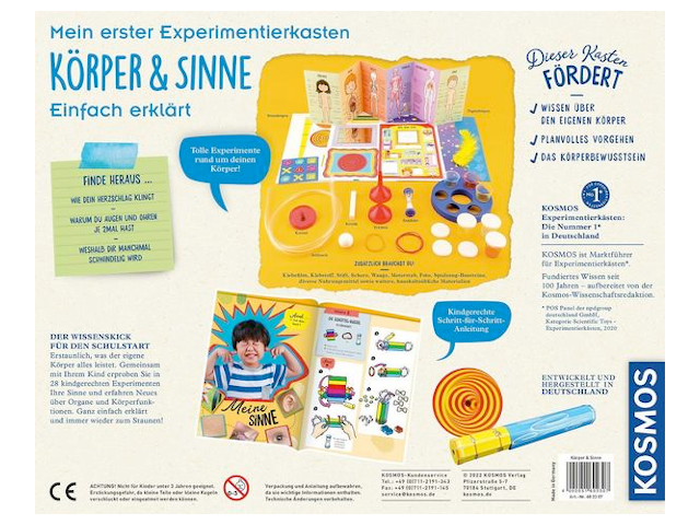 Mein erster Experimentierkasten Körper & Sinne - 0