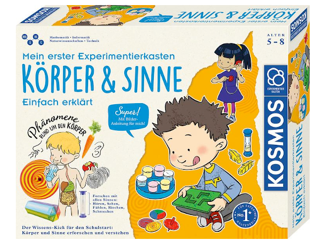 Mein erster Experimentierkasten Körper & Sinne