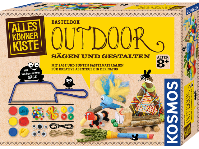 Outdoor Sägen und Gestalten