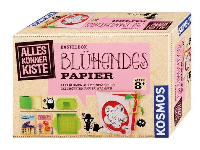 Blühendes Papier