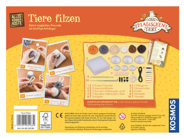 Die Schule der magischen Tiere - Tiere filzen - 0