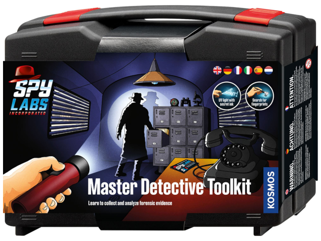 Spy Labs Master Detective Toolkit / Detektivkoffer
