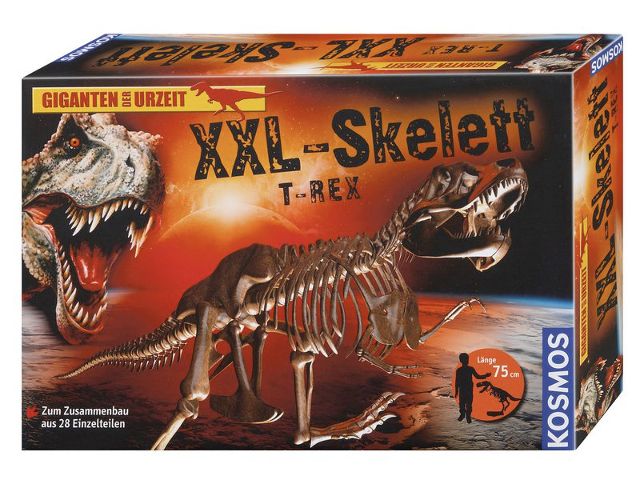 GIGANTEN URZEIT XXL-Skelett T-Rex