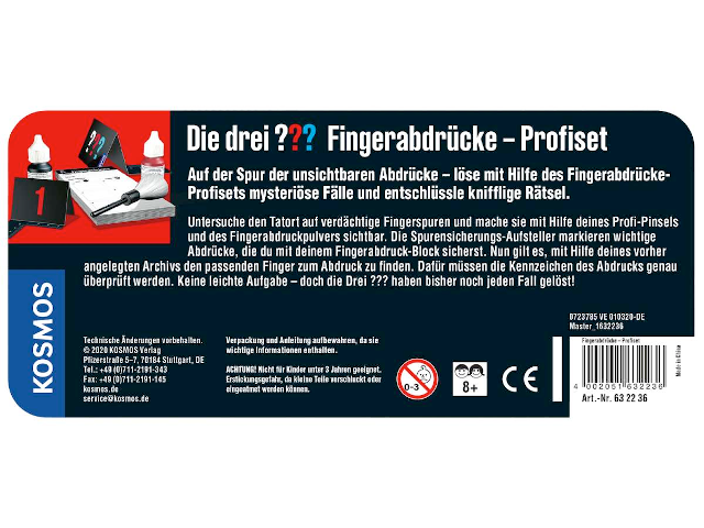 Die drei ??? Fingerabdrücke-Profiset (XXL-Dose) - 0