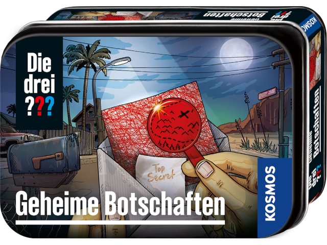 Die drei ??? Geheime Botschaften (kleine Dose)