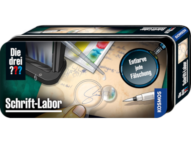 Die drei ??? Schrift-Labor