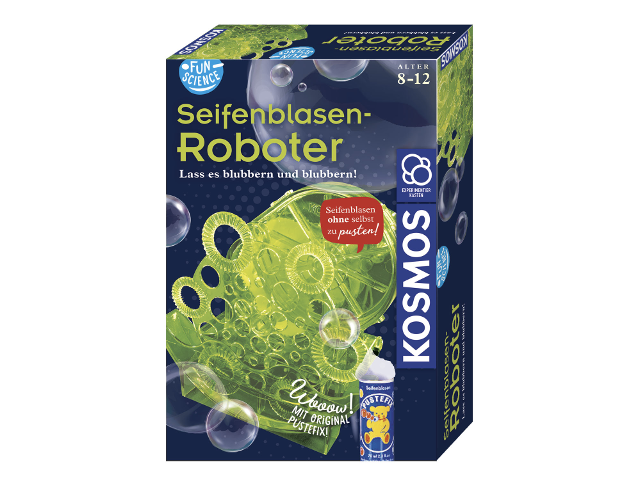 FUN SCIENCE Seifenblasen Roboter