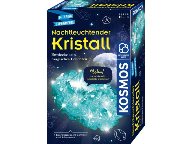 Nachtleuchtender Kristall