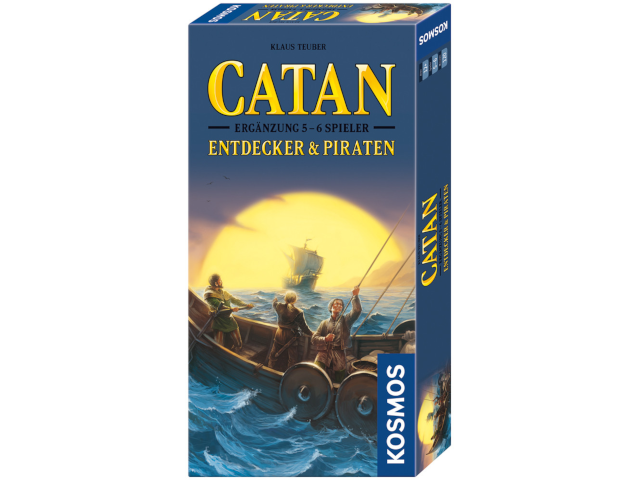 Catan - Entdecker & Piraten Erg. für 5 - 6 Spieler