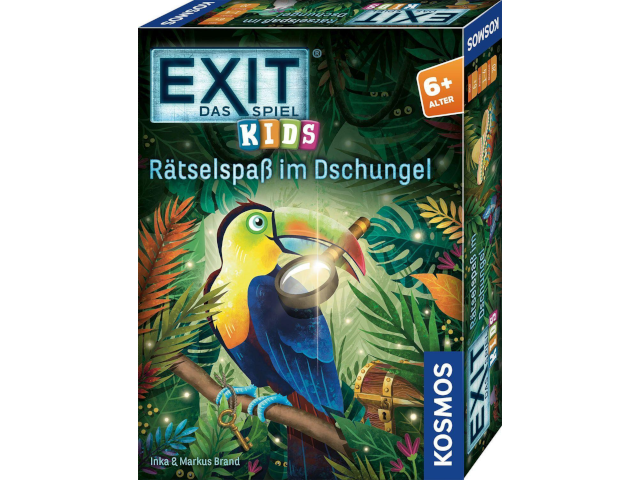 EXIT - Das Spiel - Kids: Rätselspass im Dschungel