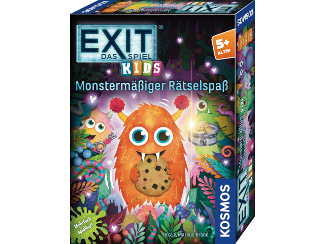 EXIT® - Das Spiel - Kids: Monstermässiger Rätselspass