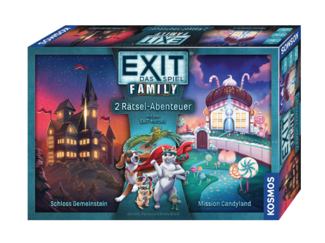 EXIT® - Das Spiel - Family: Schloss Gemeinstein/Mission Candyland