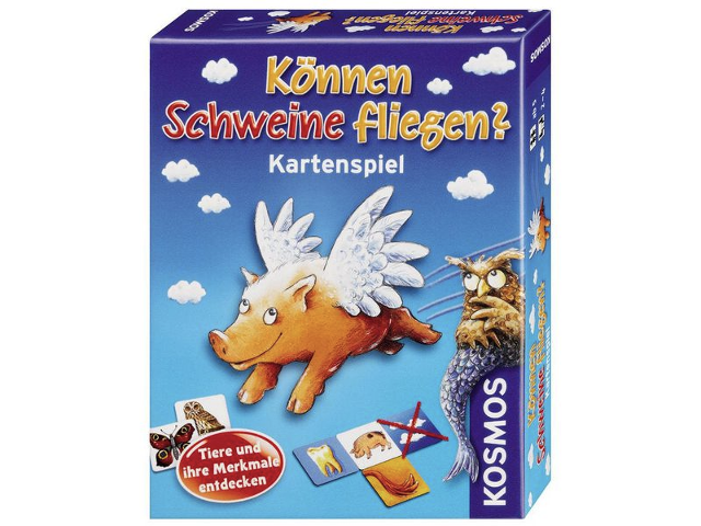 KARTEN Können Schweine fliegen?