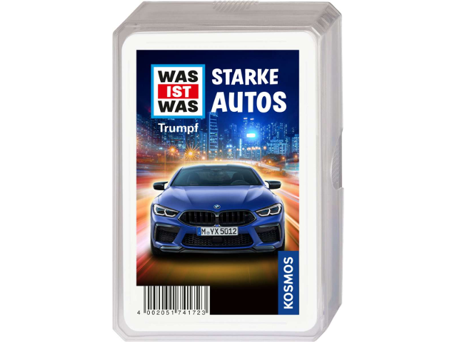 WAS IST WAS Trumpfspiel Starke Autos