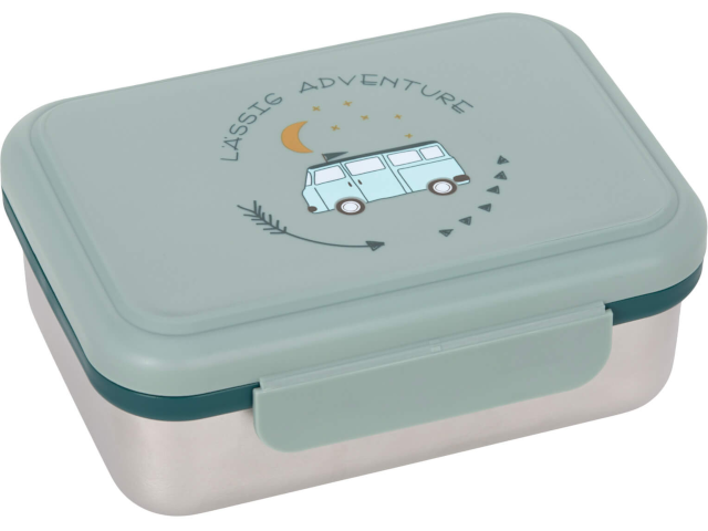 Lässig Lunchbox Stainless Steel Bus