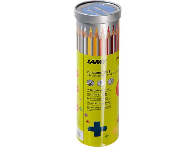 Farbstift plus 24er Runddose
