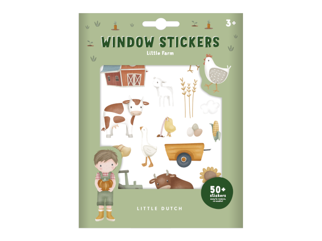 Fenstersicker Little Farm