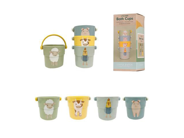 Farm Bath Cups