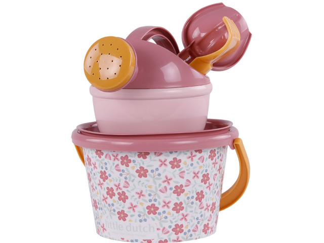 Little Dutch Pink Beach Set 9,5cm 5 pieces (New)