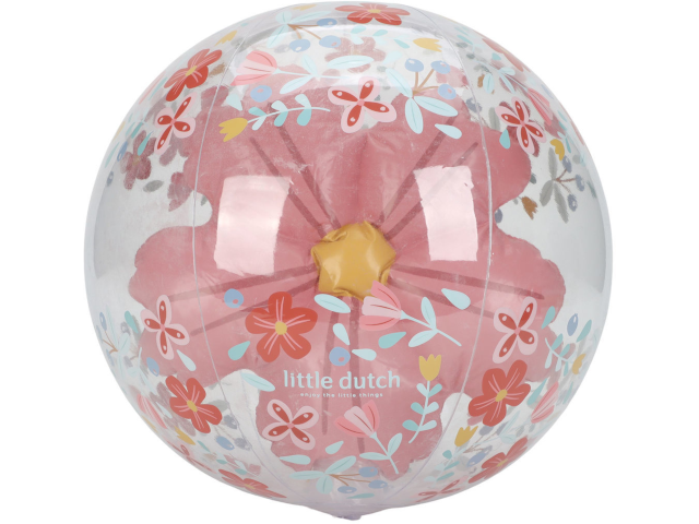 Pink Flowers Beachball 3D Figure (New)