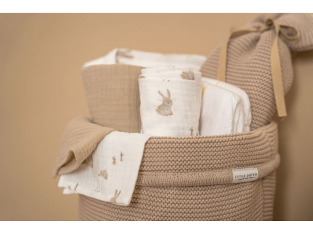 Swaddle 120 x 120 cm muslin Baby Bunny