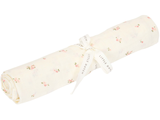 Swaddle 120 x 120 cm muslin Fairy Blossom