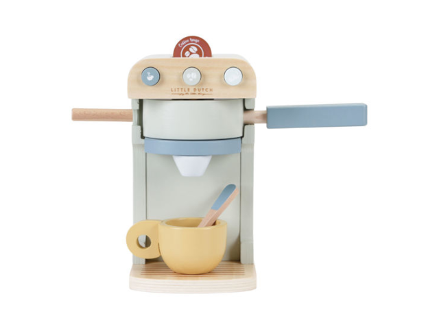 Holz Kaffeemaschine 10-teilig FSC