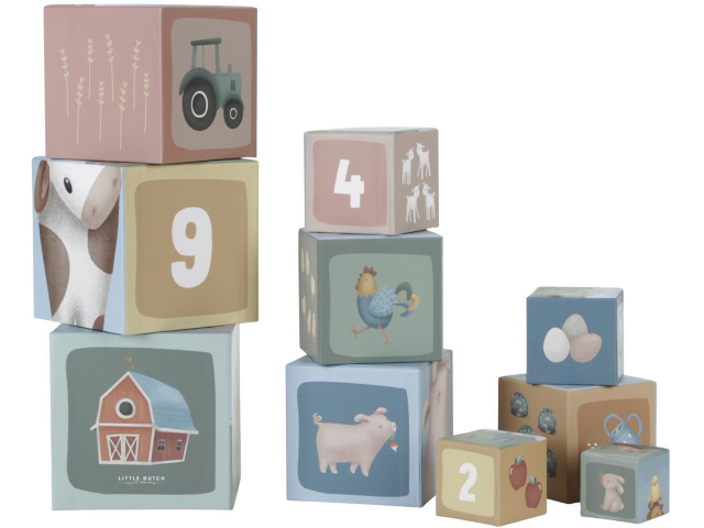 Stapelblöcke Little Farm FSC