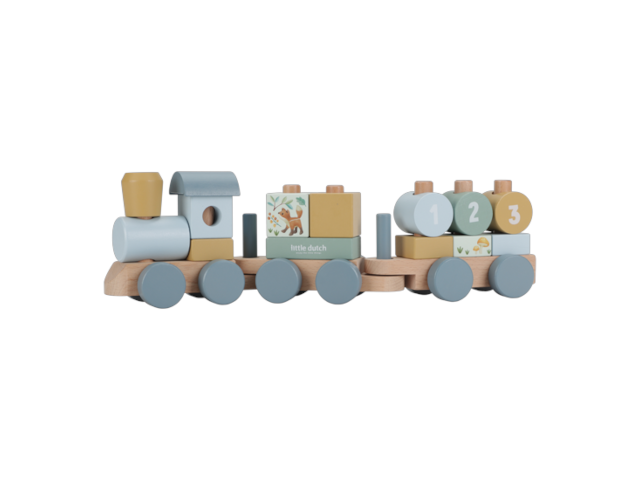 Eisenbahn mit Steck-Formen Forest Friends FSC