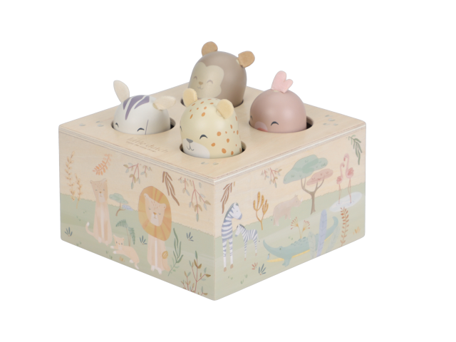 Holz Pop-up FSC - Safari Friends