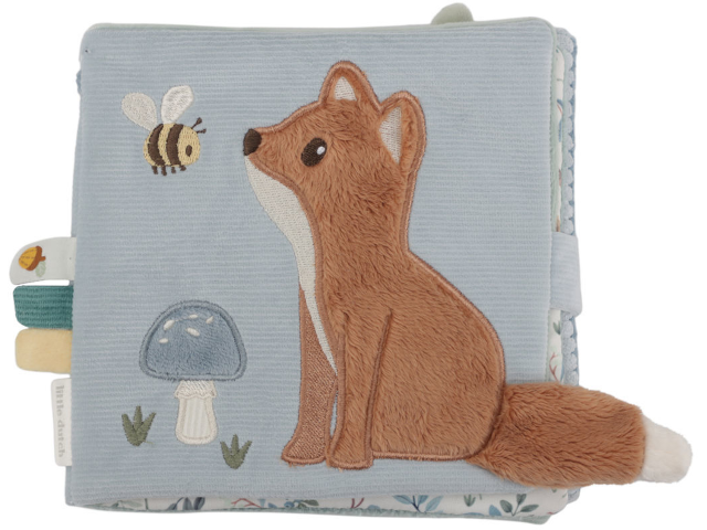 Stoffbuch mit Aktivitäten Forest Friends