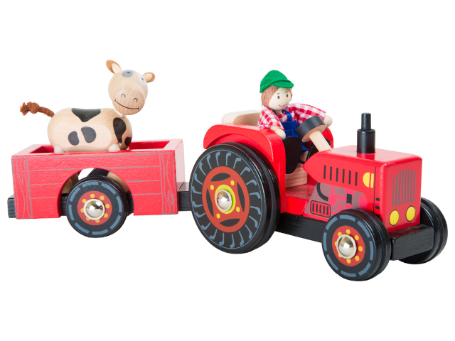 Traktor mit Anhänger „Bauernhof“