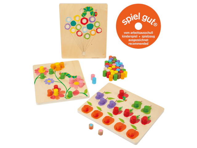 Raupe Nimmersatt Farbenspiel